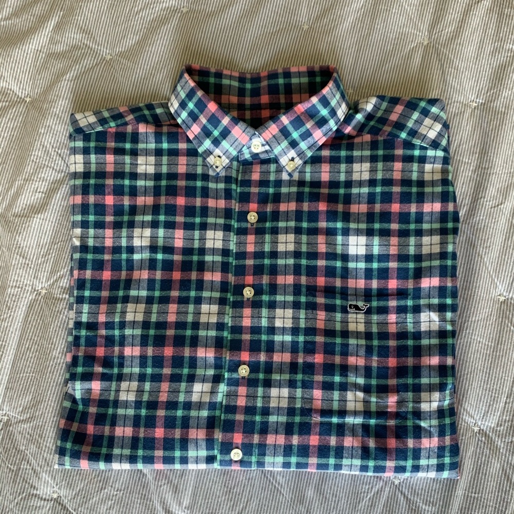 Vineyard Vines Flannel Classic Tucker Shirt
